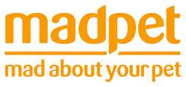 logo madpet orange