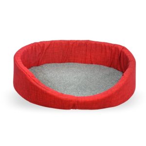 Κρεβάτι Set Coffee με Fleece Κόκκινο